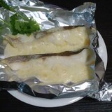 鱈とチーズのホイル焼き